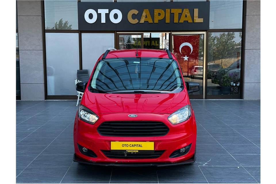 2014 Model Ford Tourneo Courier  1.5 TDCi Trend  75hp Manuel 180.000 km Dizel Camlı Van Binek Araç